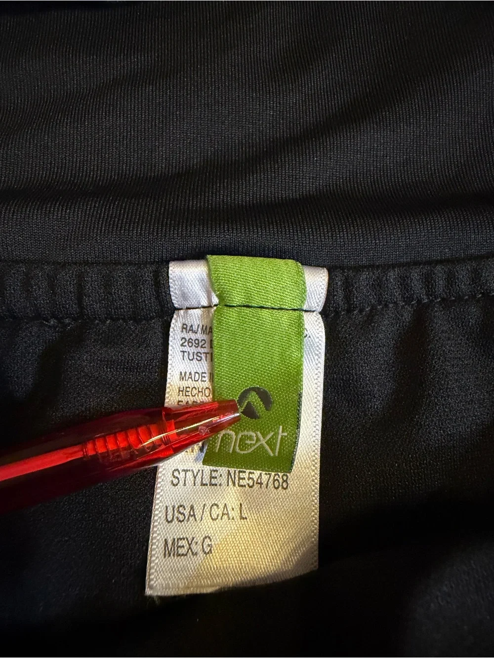 Next Active Black Running Shorts L Women’s NWT Athletic Gym Lined Workout